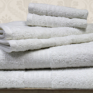 GO TO SPA COLLECTION TOWELS WHITE